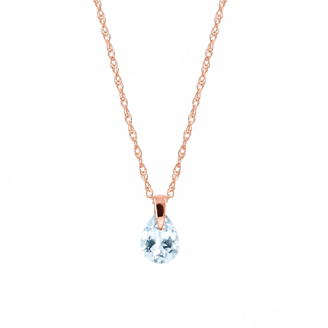 Rose Gold Aquamarine — Elettrina
