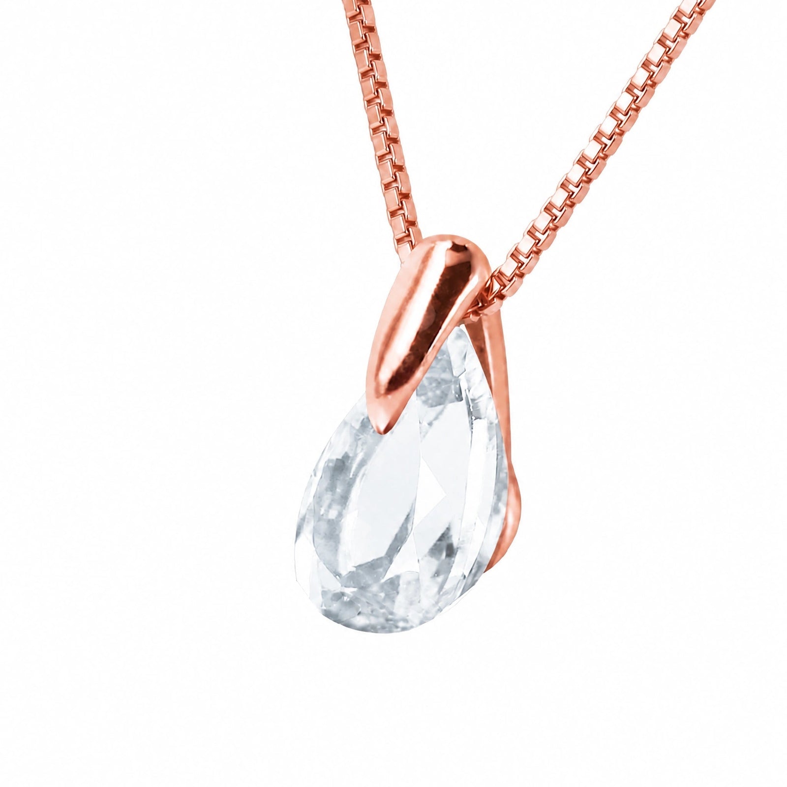 Rose Gold Aquamarine — Elettrina