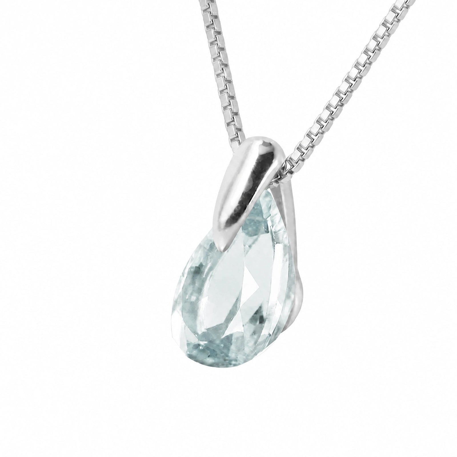 White Gold Aquamarine — Elettrina