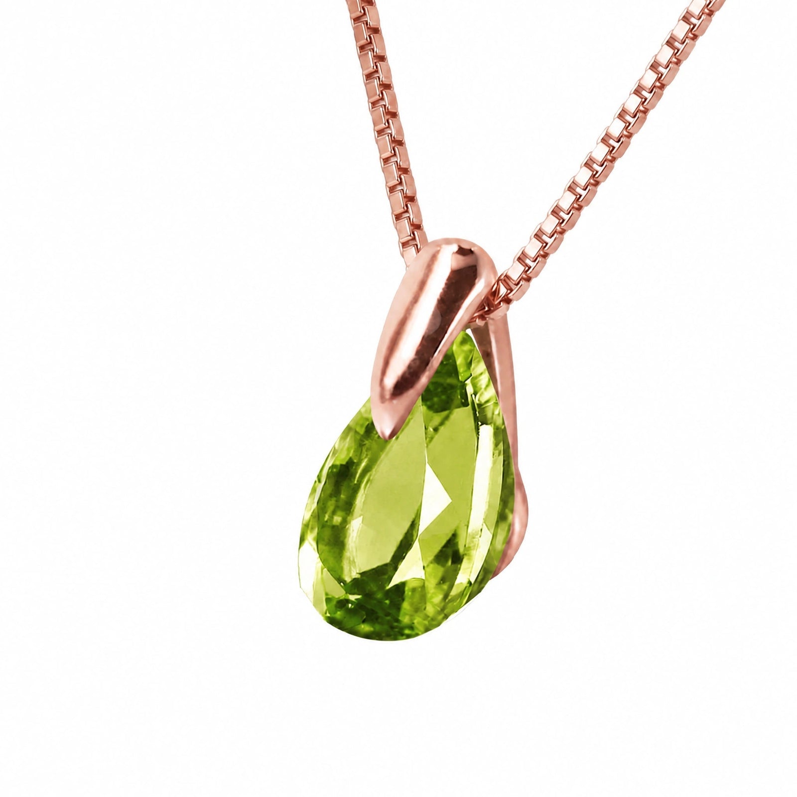 Rose Gold Peridot — Elettrina
