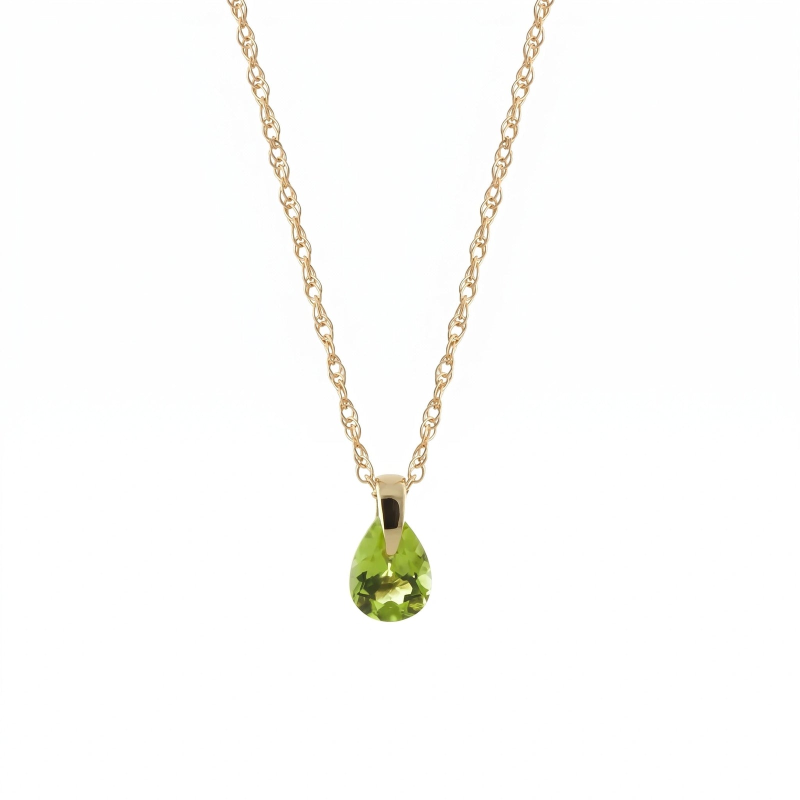 Yellow Gold Peridot — Elettrina