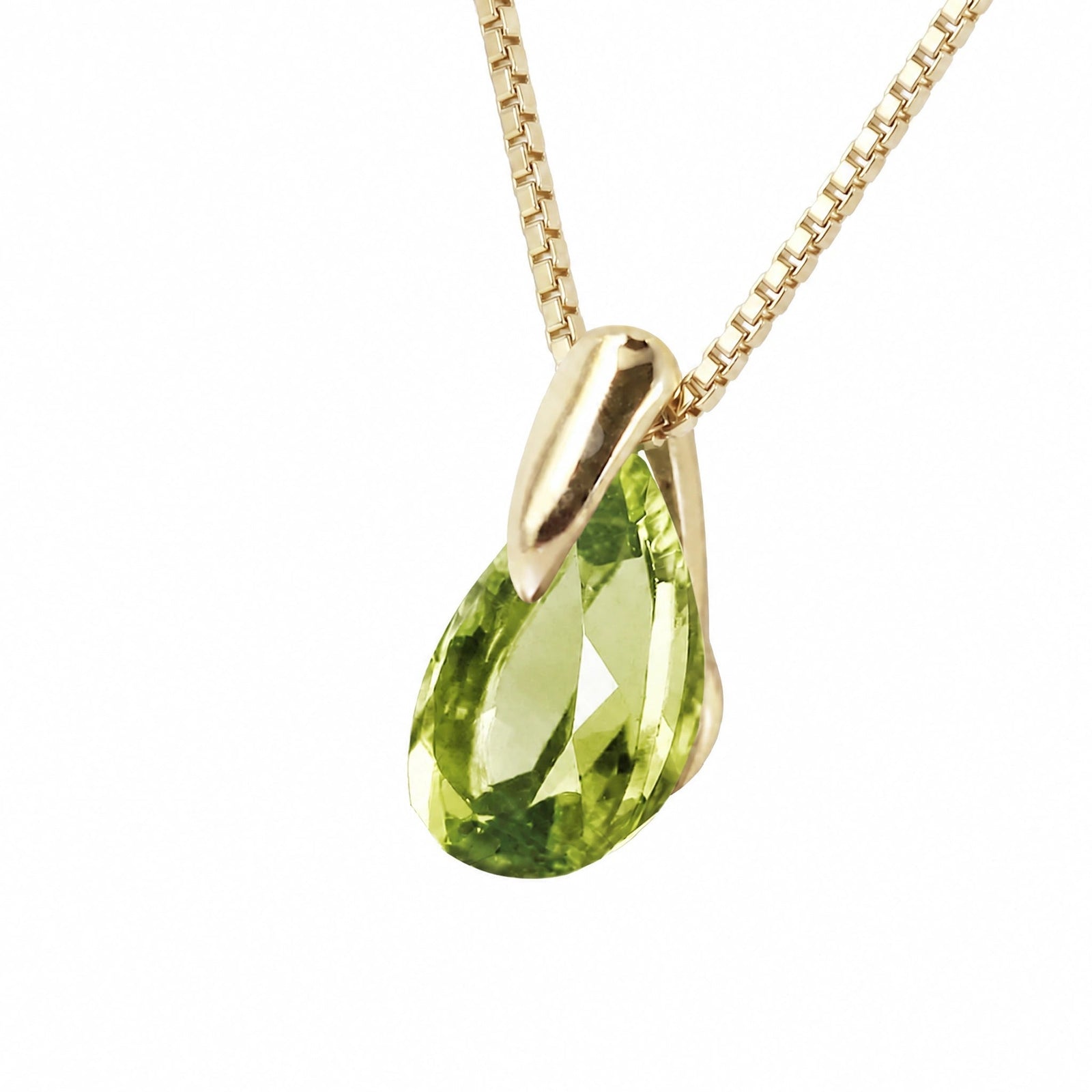 Yellow Gold Peridot — Elettrina