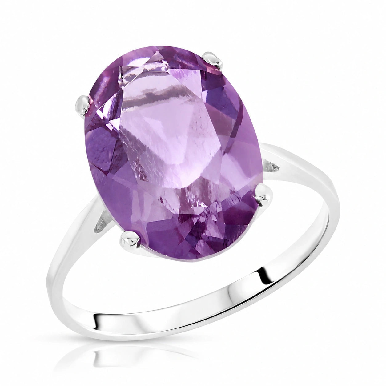 White Gold Amethyst — Zaira
