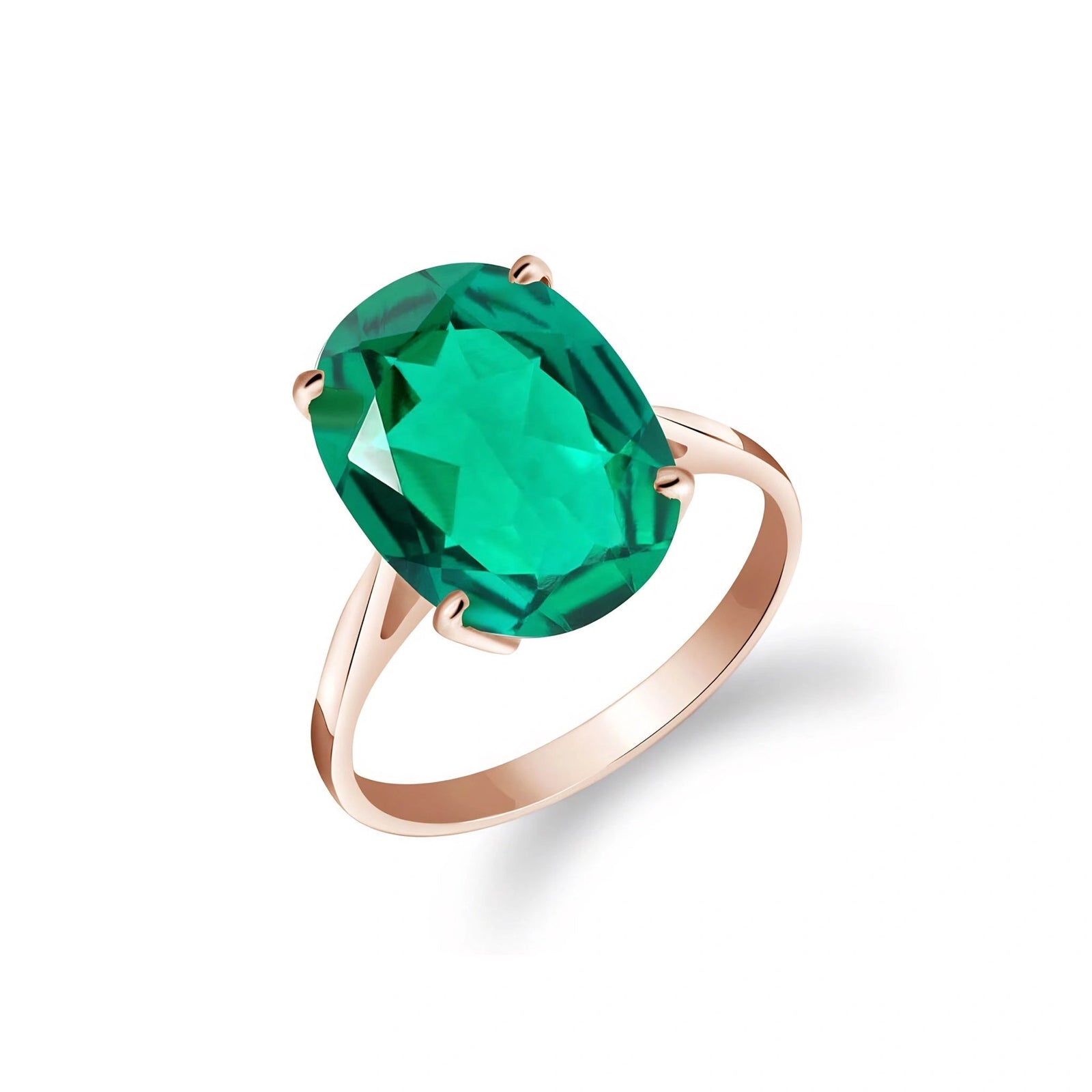 Rose Gold Emerald — Zaira