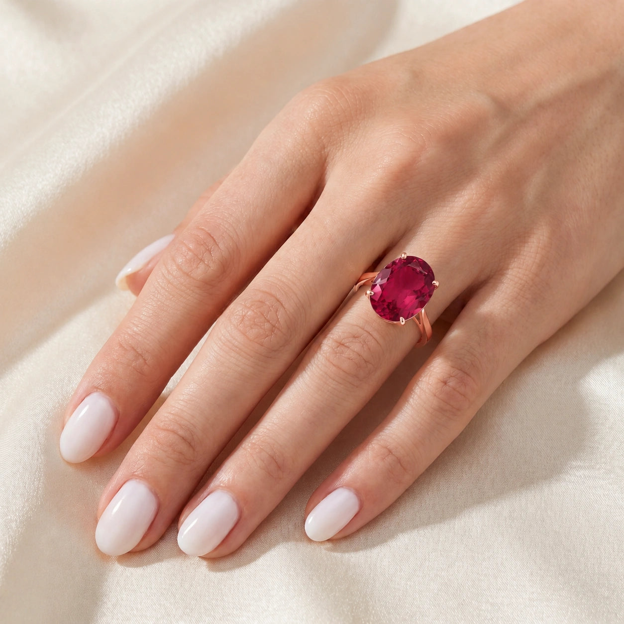 Rose Gold Ruby — Zaira