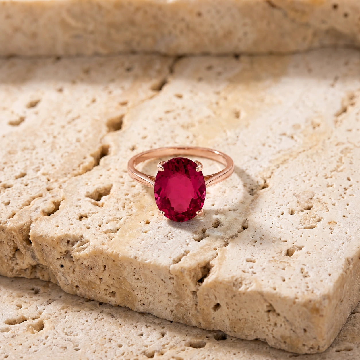 Rose Gold Ruby — Zaira