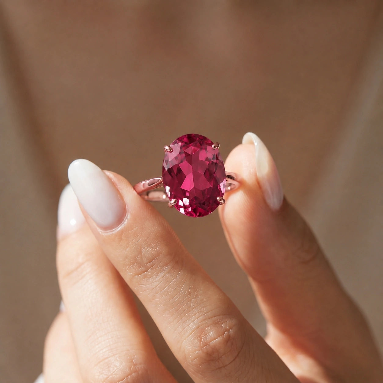 Rose Gold Ruby — Zaira