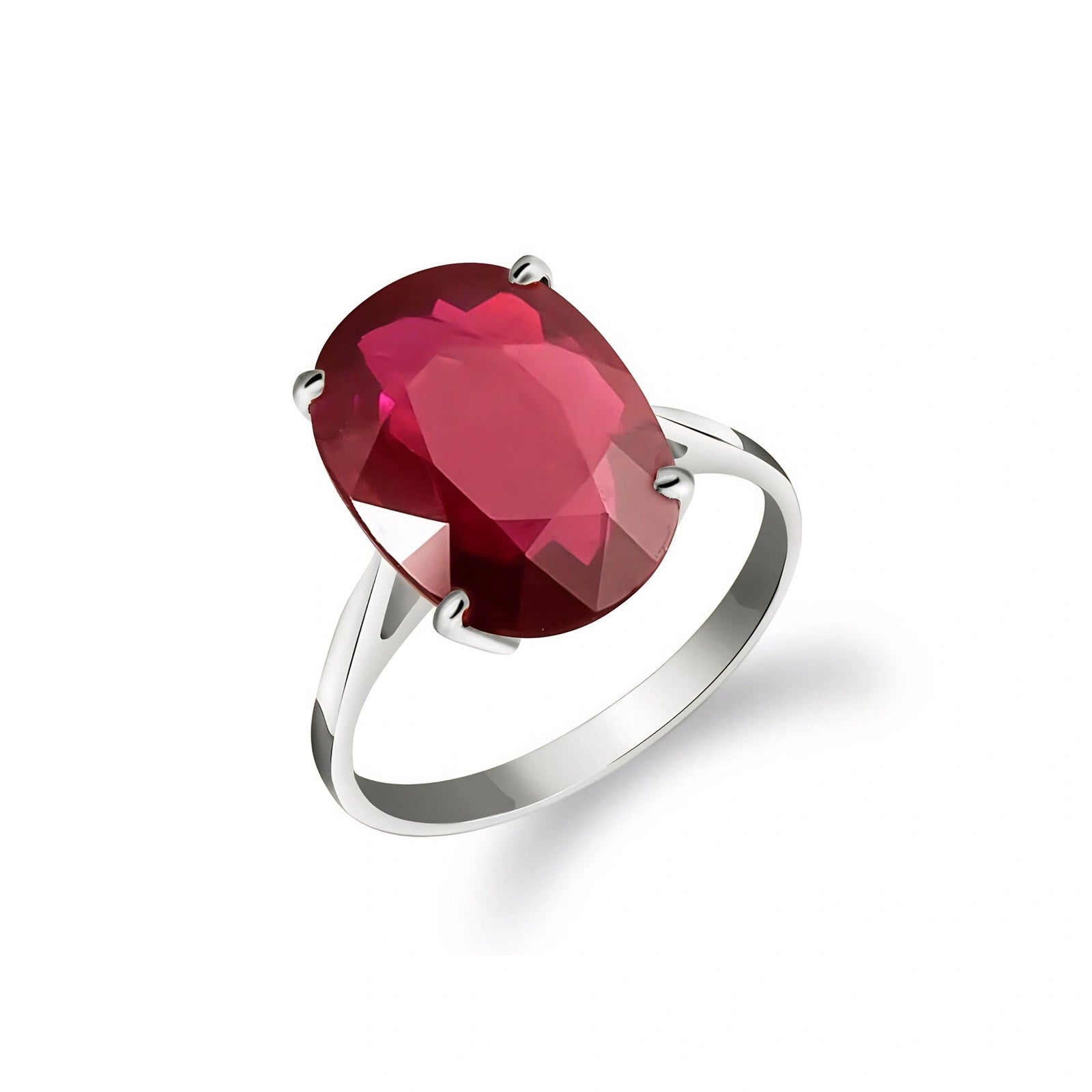 White Gold Ruby — Zaira