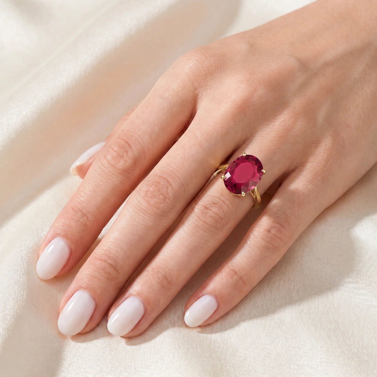 Yellow Gold Ruby — Zaira