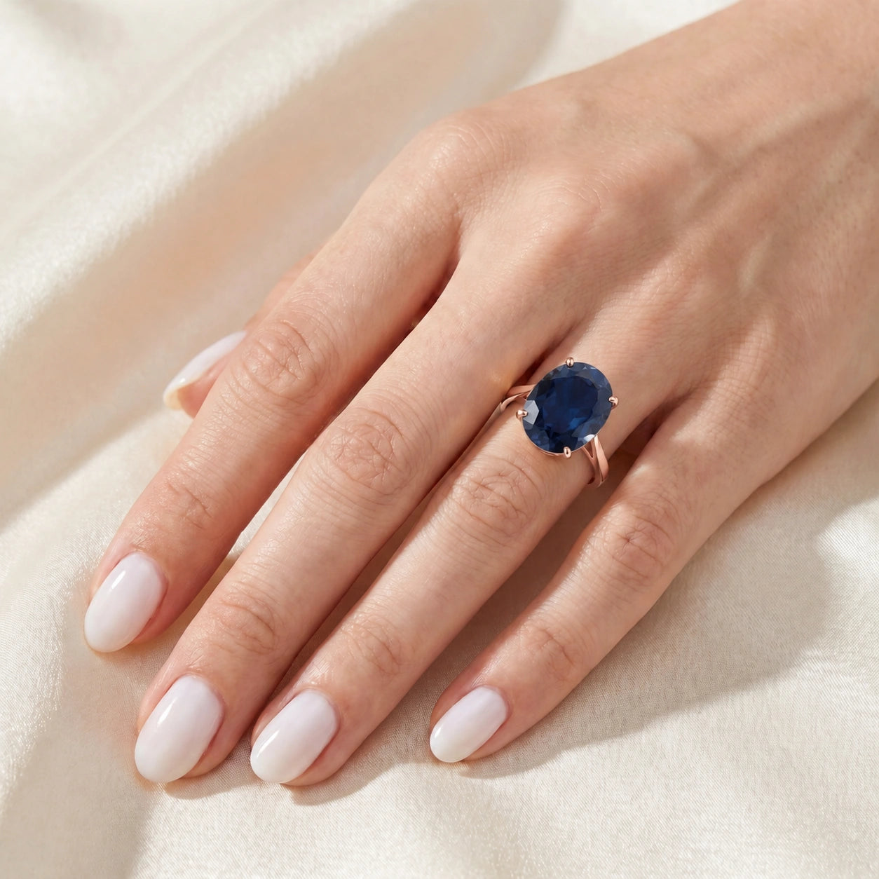 Rose Gold Sapphire — Zaira