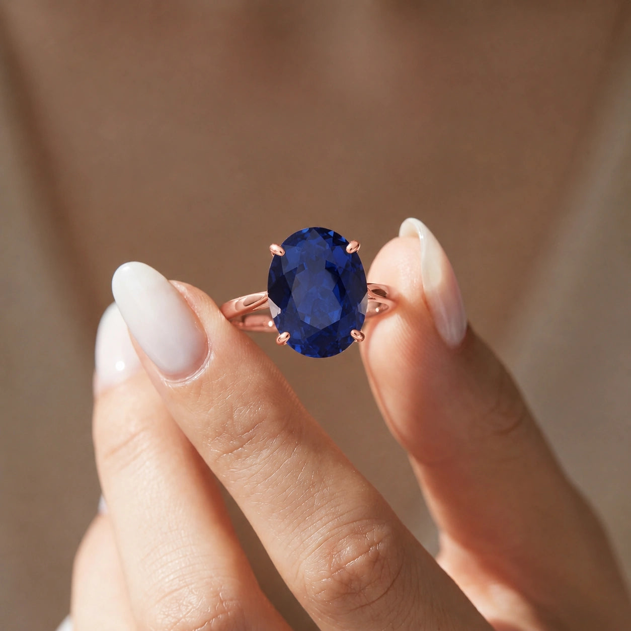 Rose Gold Sapphire — Zaira