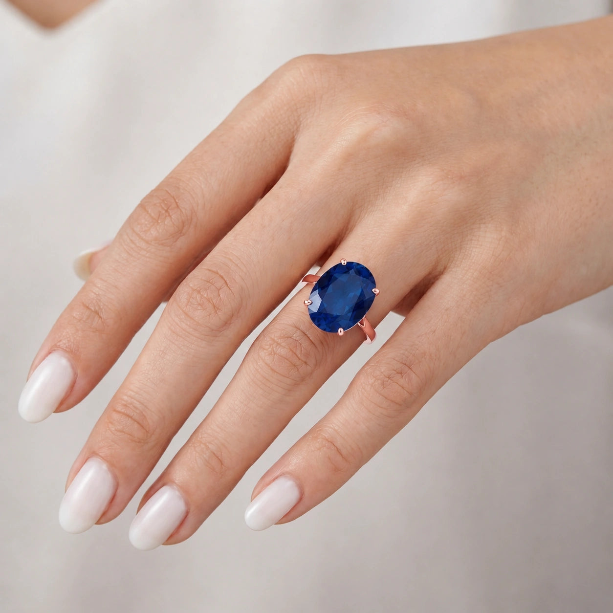 Rose Gold Sapphire — Zaira