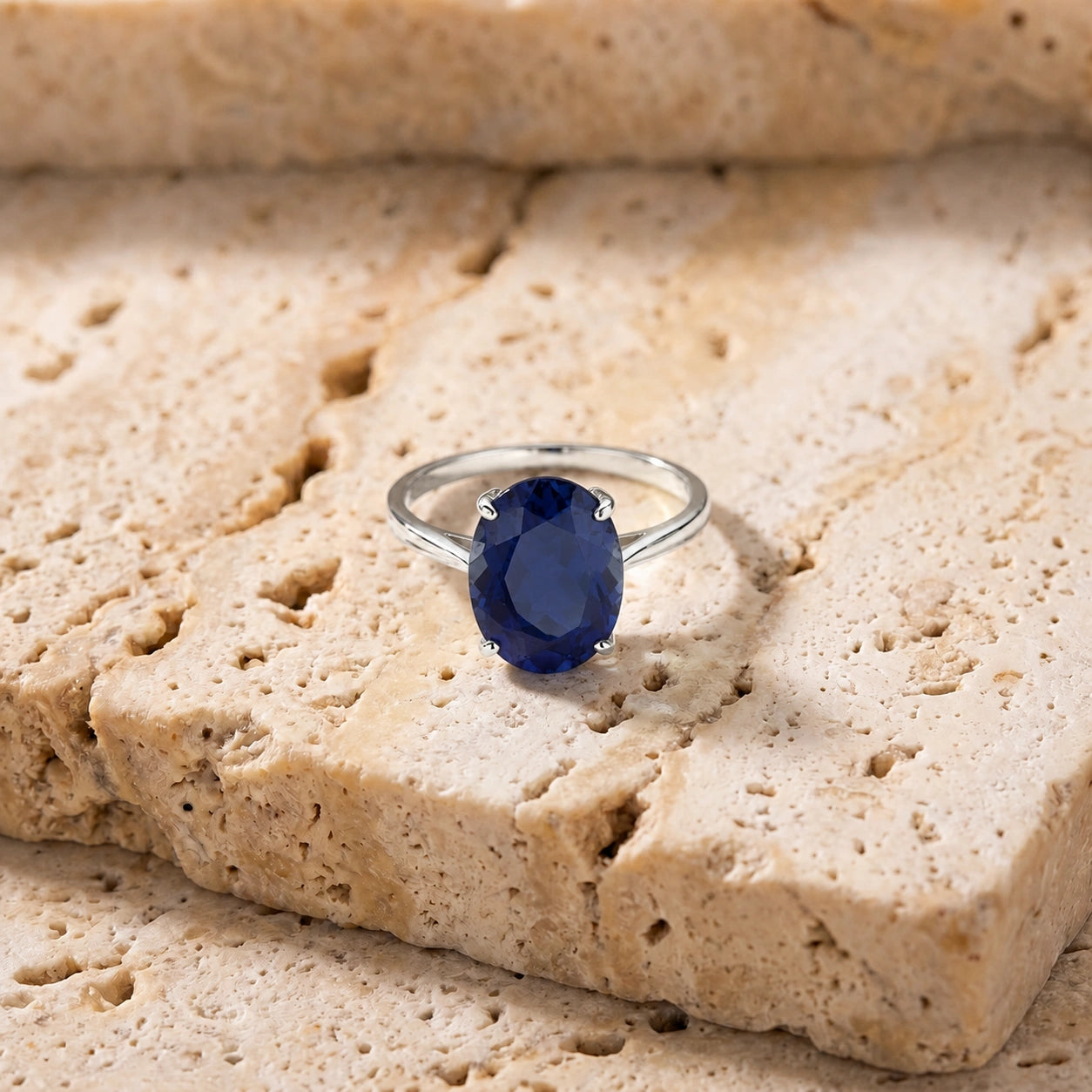 White Gold Sapphire — Zaira