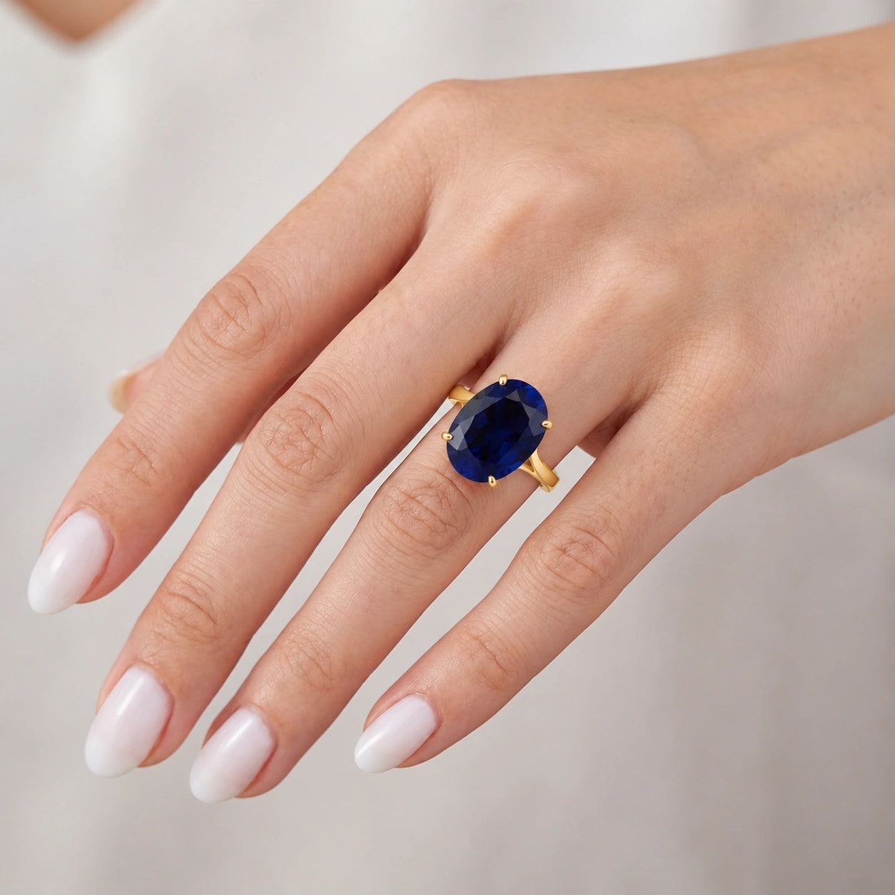 Yellow Gold Sapphire — Zaira
