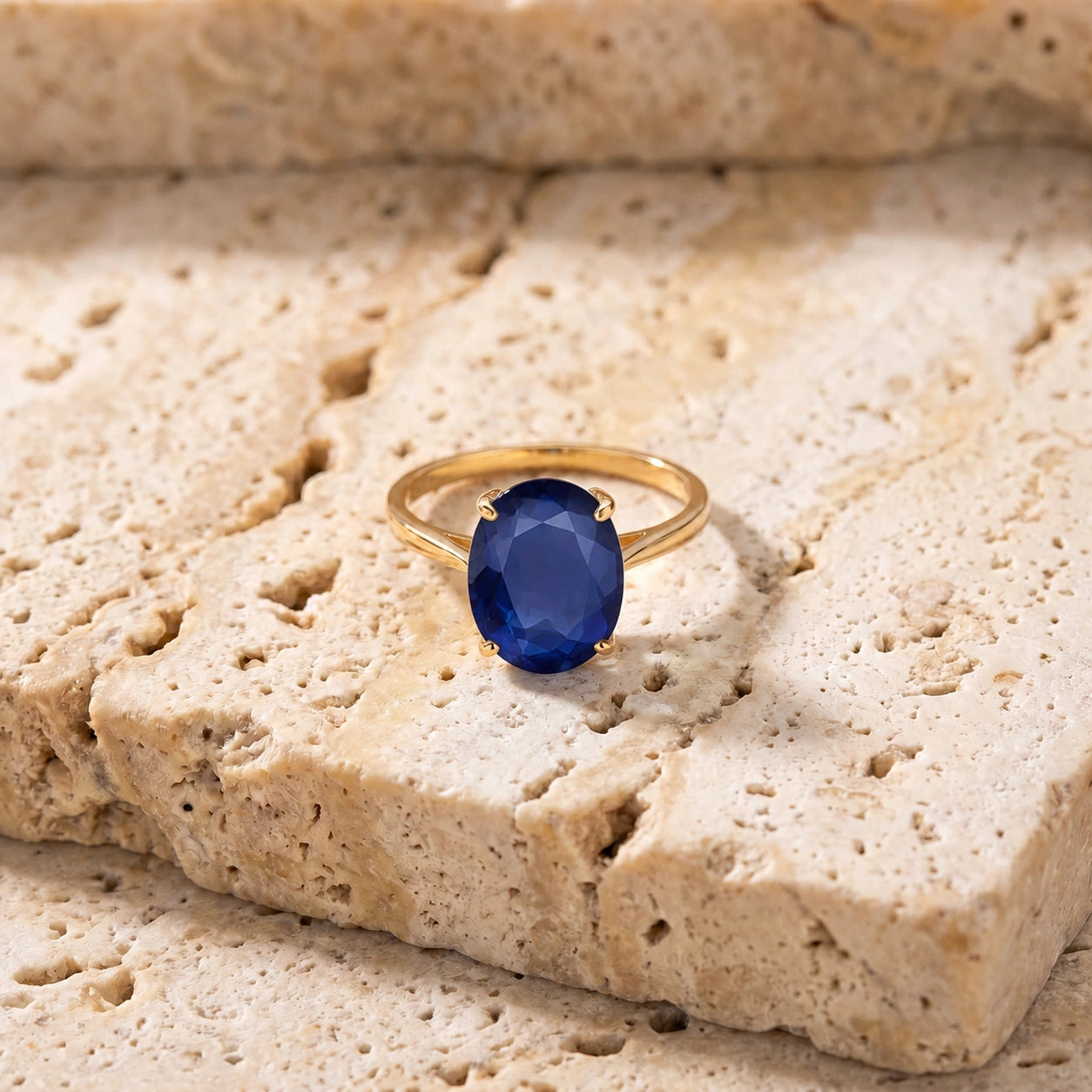 Yellow Gold Sapphire — Zaira