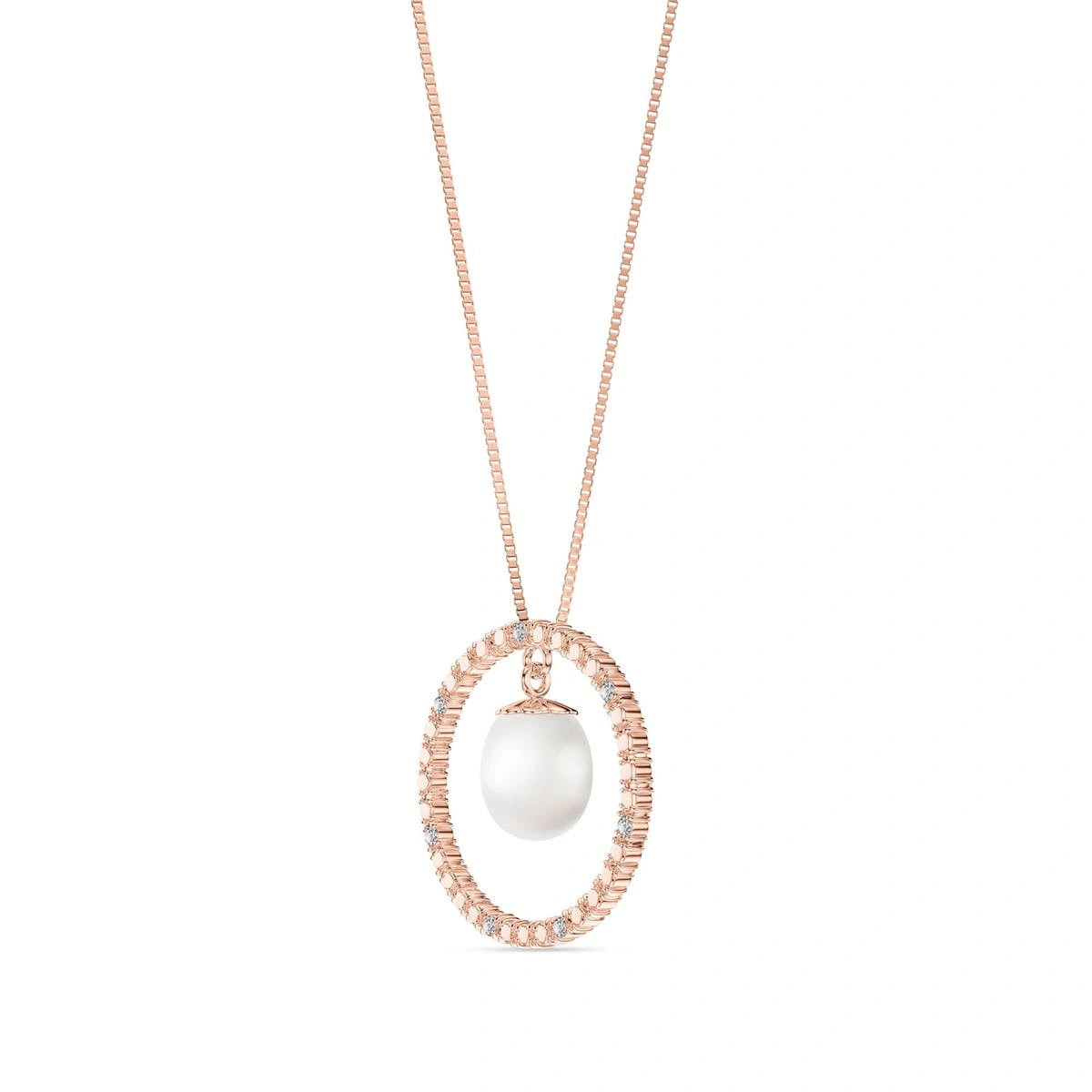Rose Gold Pearl & Diamond — Arnalda