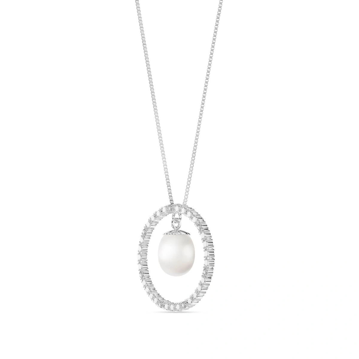 White Gold Pearl & Diamond — Arnalda