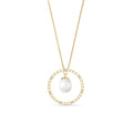 Yellow Gold Pearl & Diamond — Arnalda