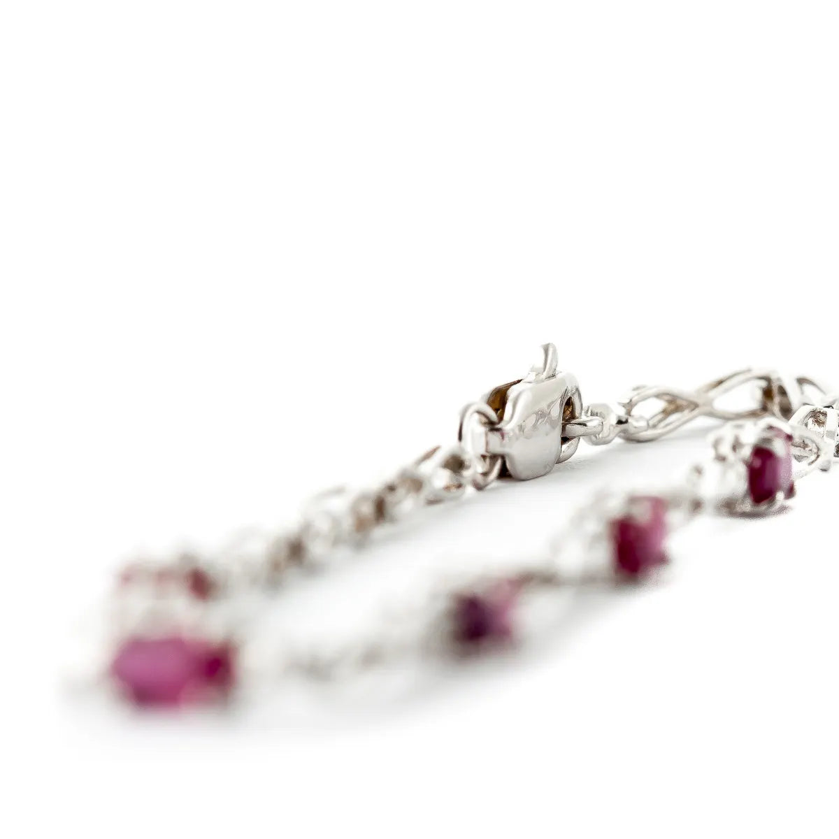 White Gold Diamond & Ruby — Mariagreta