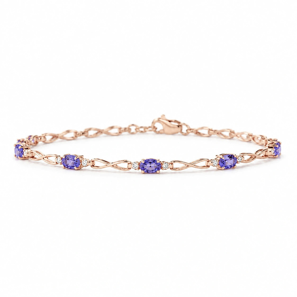 Rose Gold Diamond & Tanzanite — Mariagreta