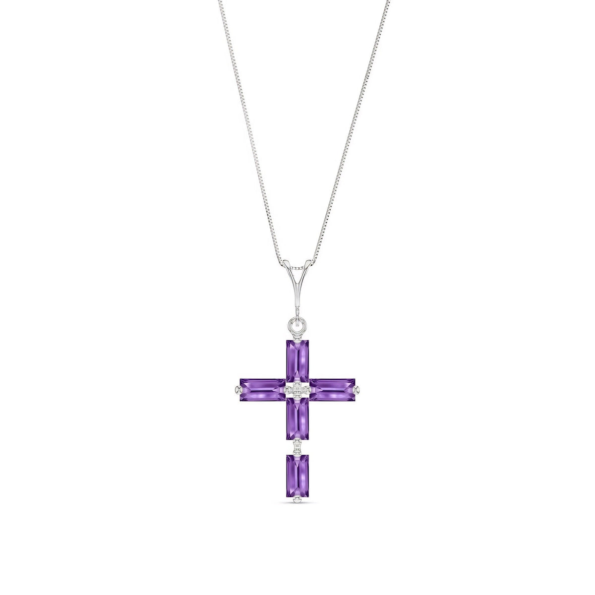 White Gold Amethyst — Melisenda