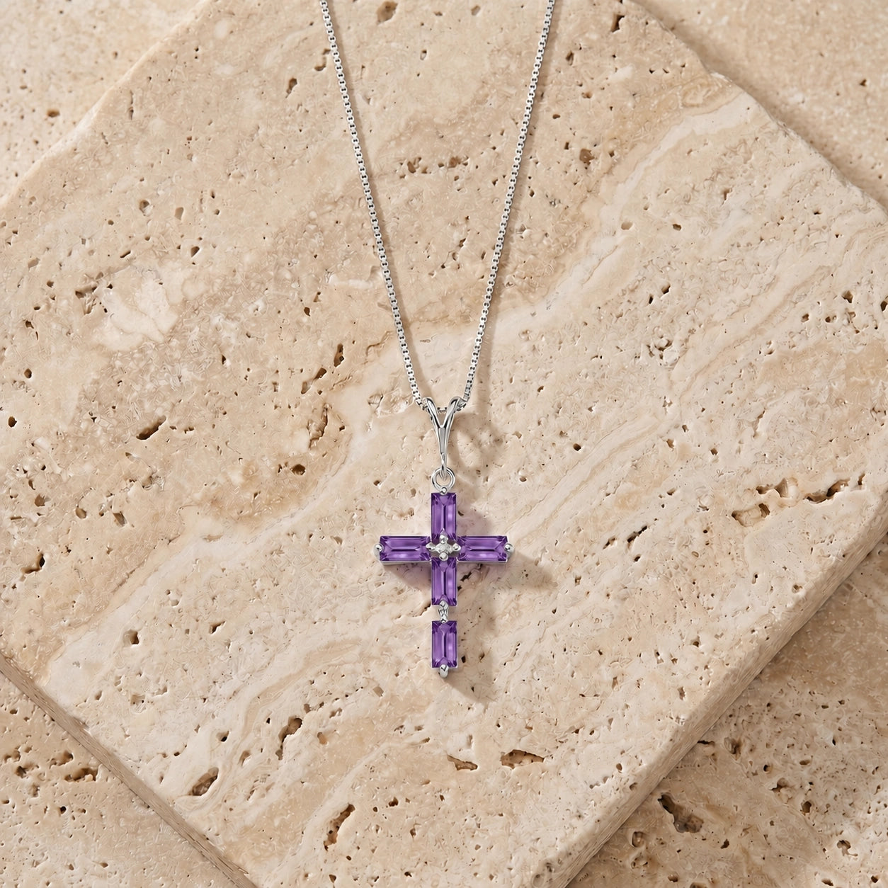 White Gold Amethyst — Melisenda