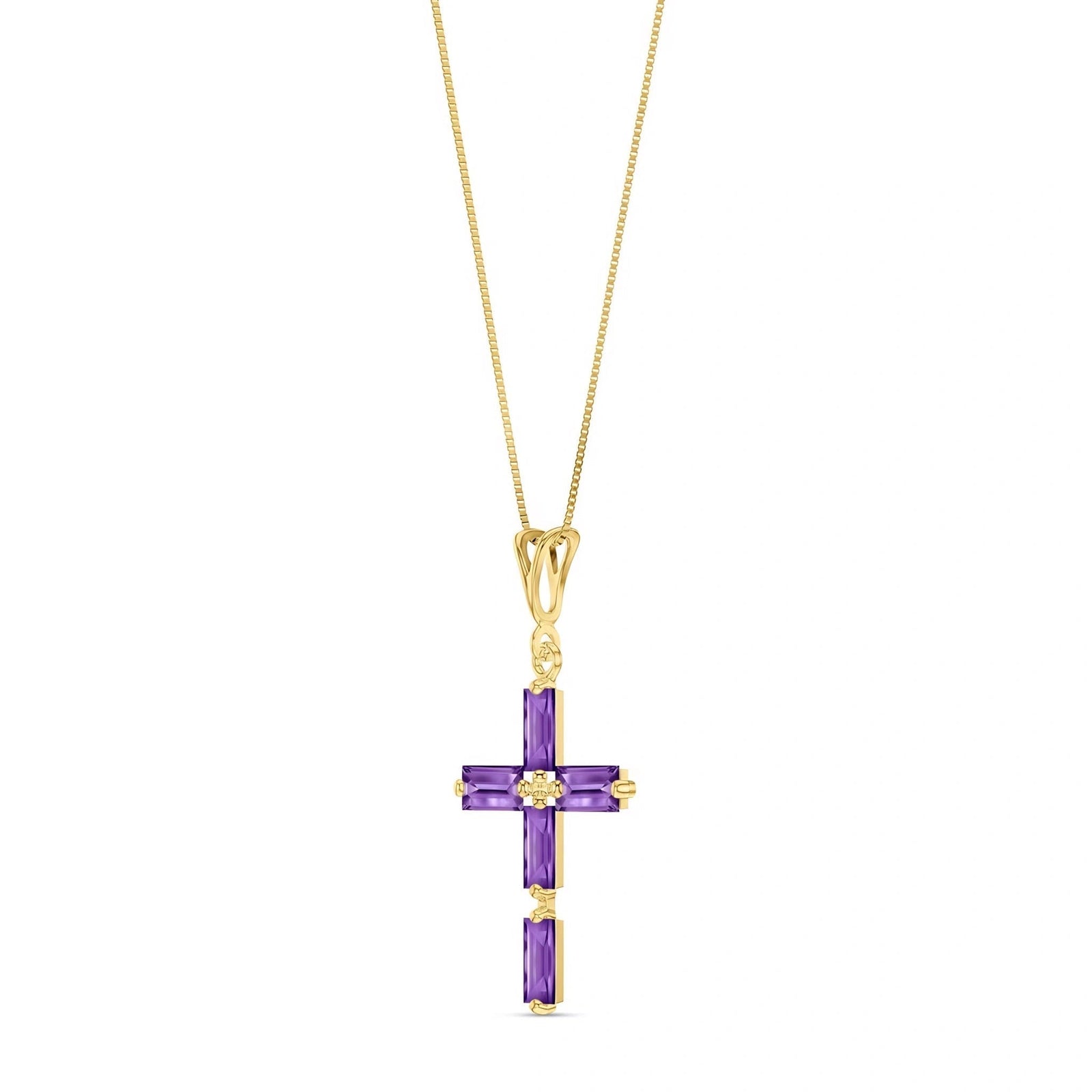 Yellow Gold Amethyst — Melisenda
