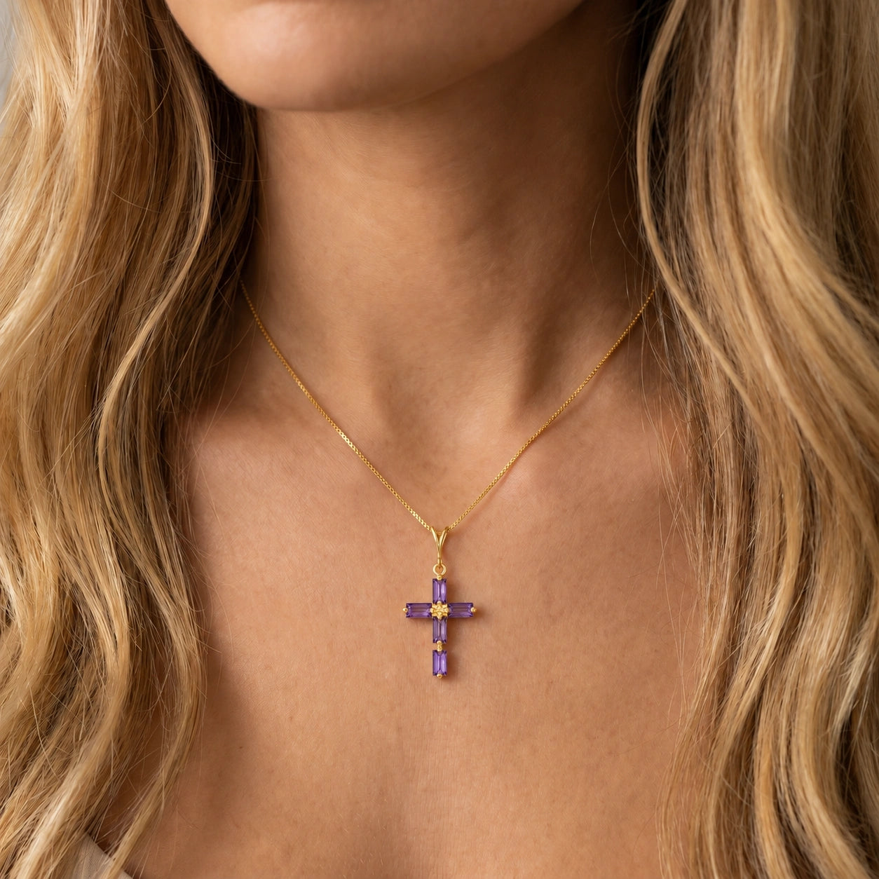 Yellow Gold Amethyst — Melisenda