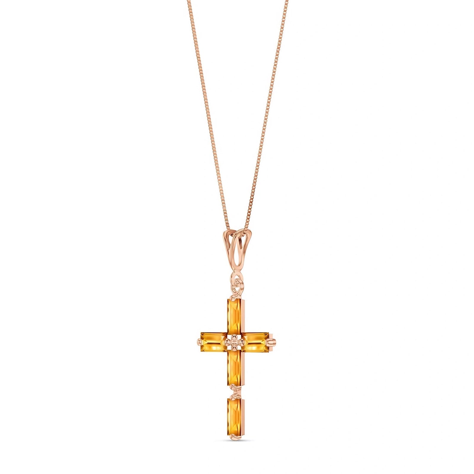 Rose Gold Citrine — Melisenda