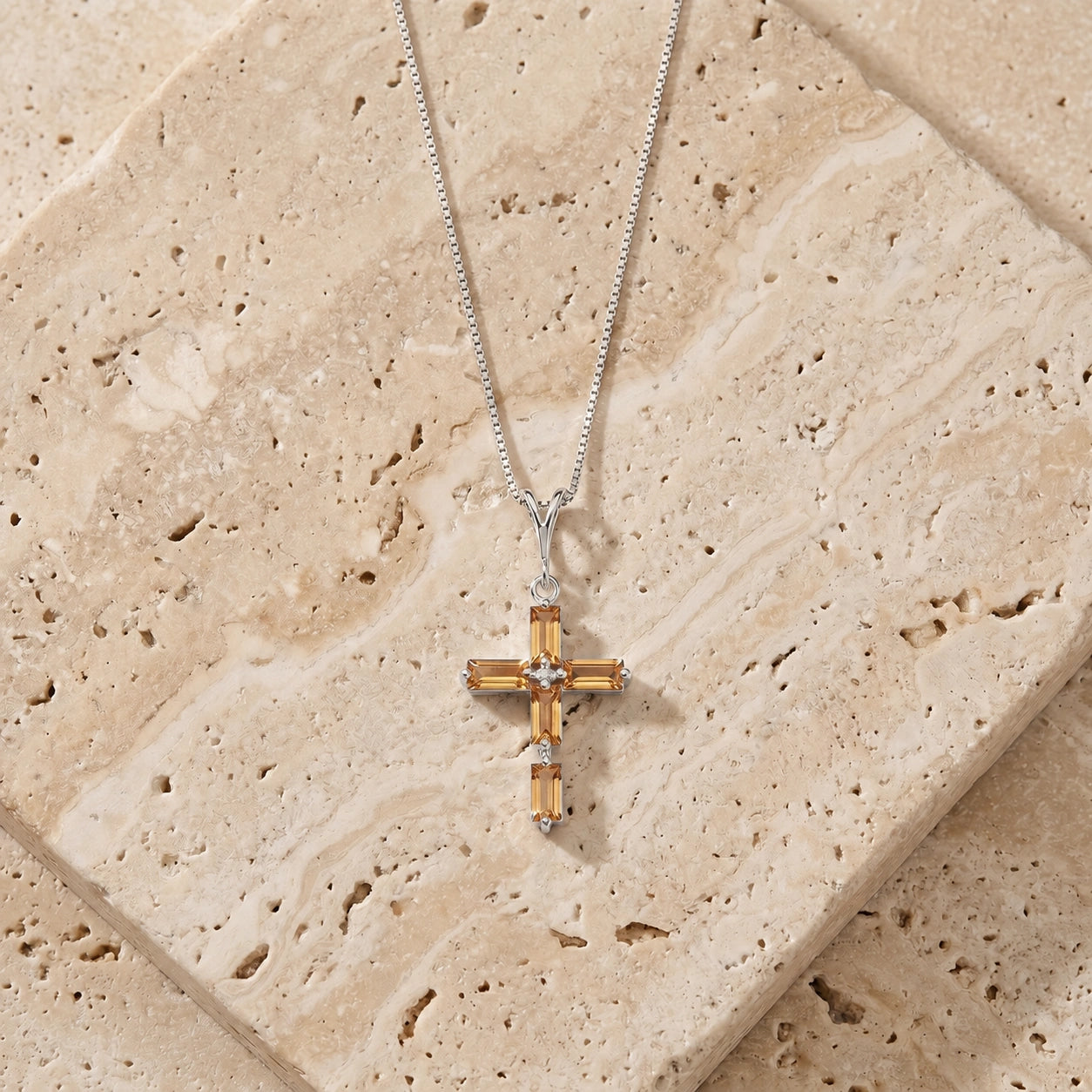 White Gold Citrine — Melisenda