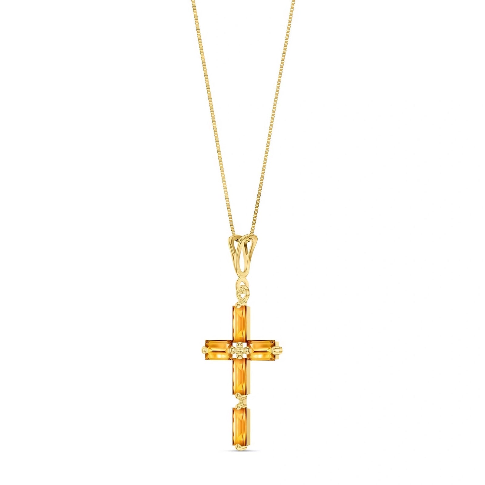 Yellow Gold Citrine — Melisenda