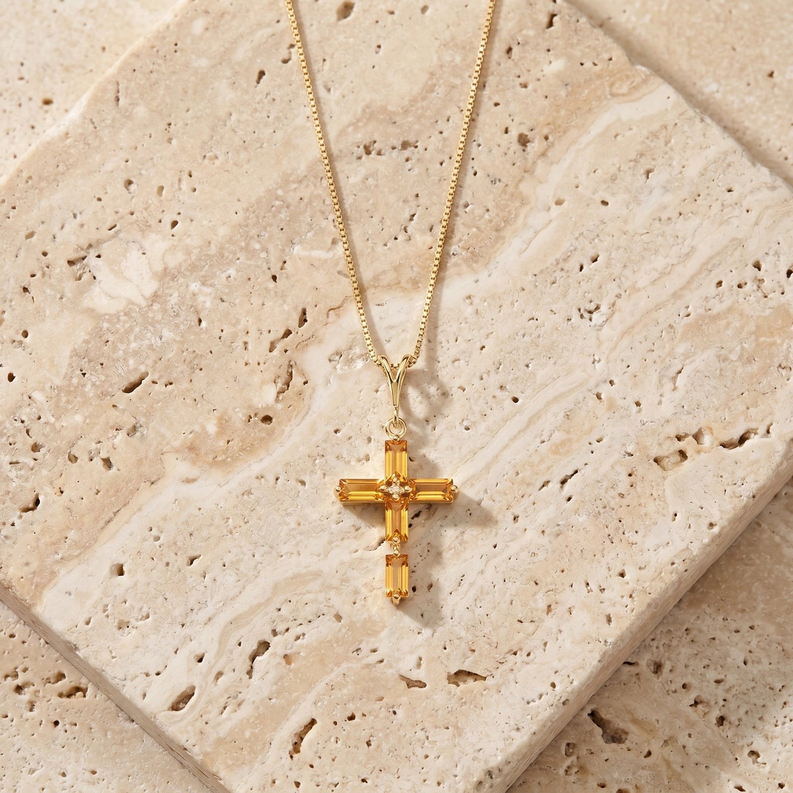 Yellow Gold Citrine — Melisenda