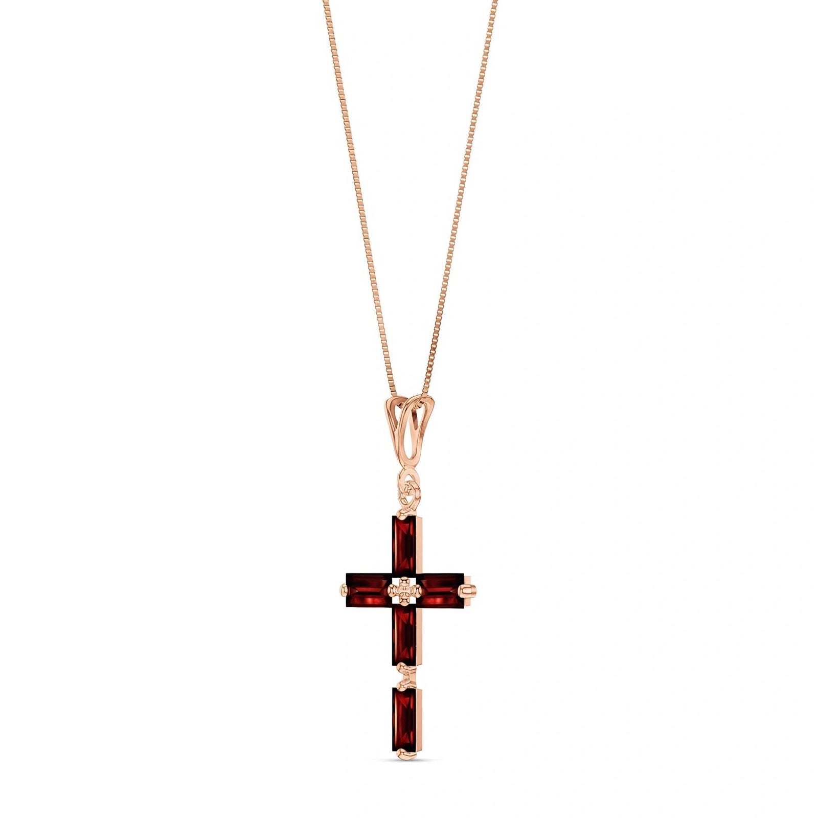 Rose Gold Garnet — Melisenda