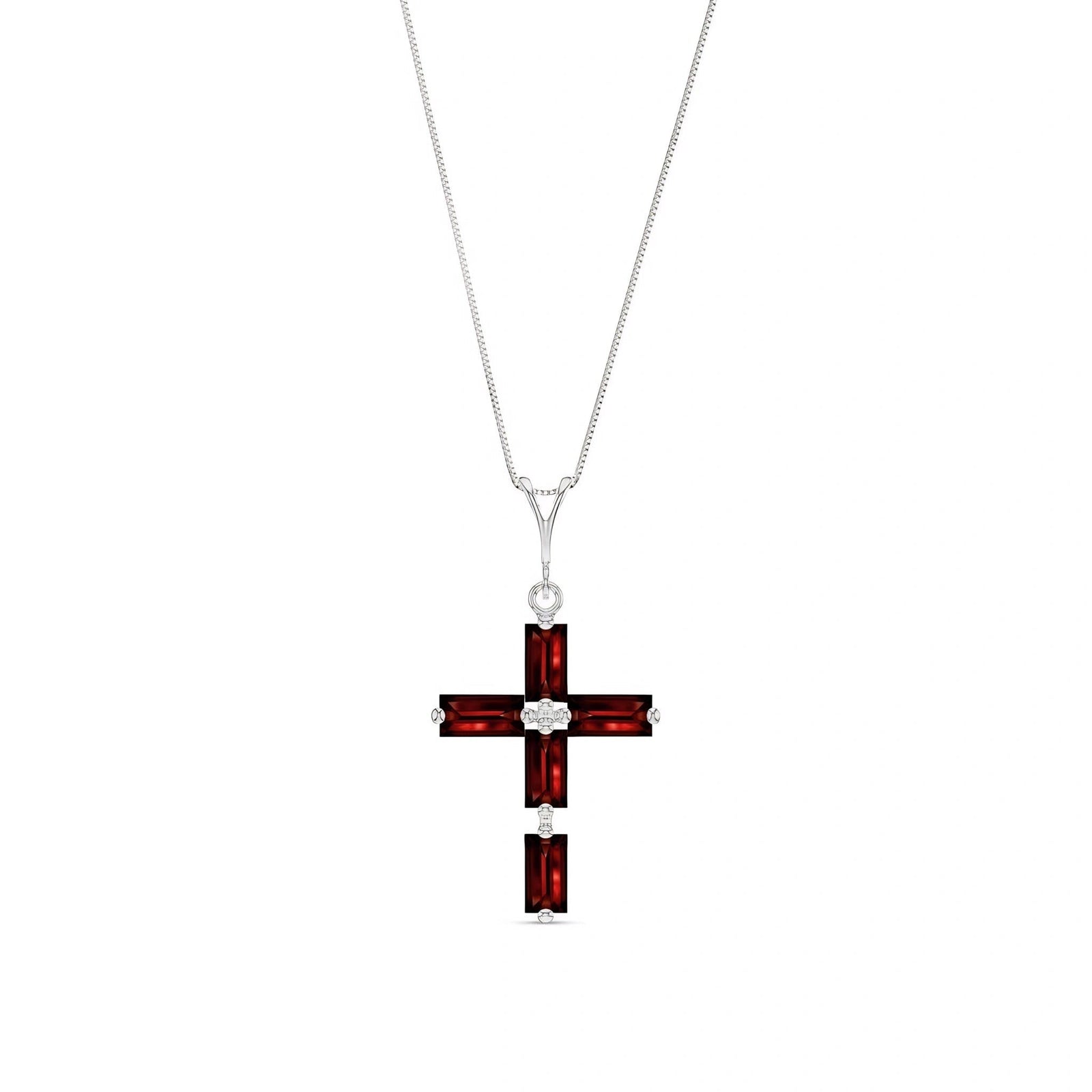 White Gold Garnet — Melisenda