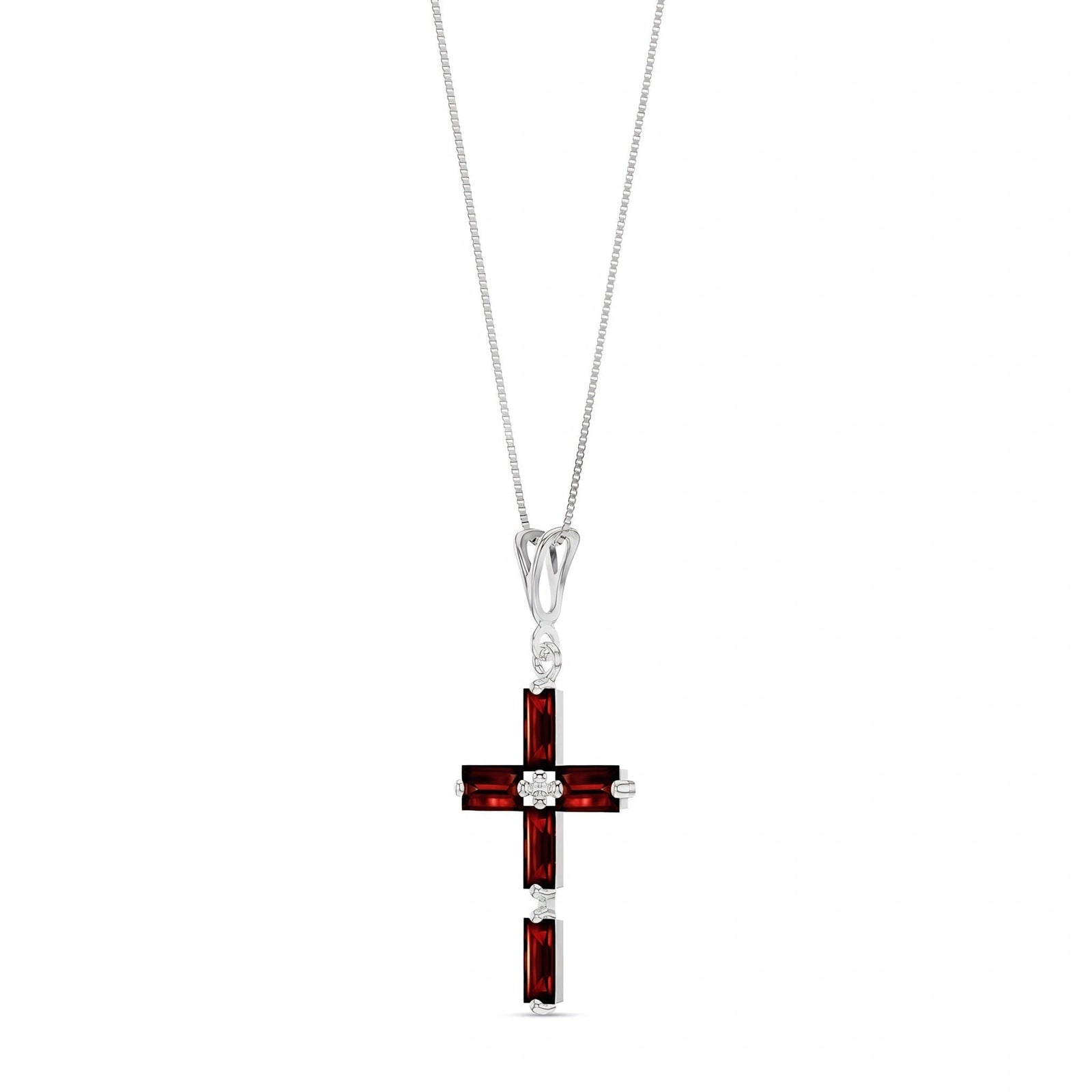 White Gold Garnet — Melisenda