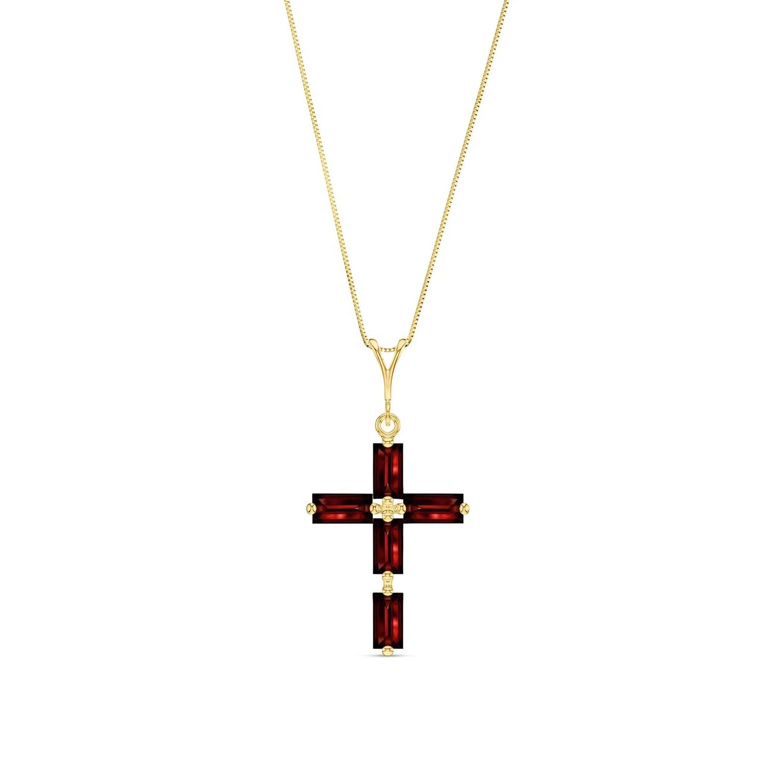 Yellow Gold Garnet — Melisenda