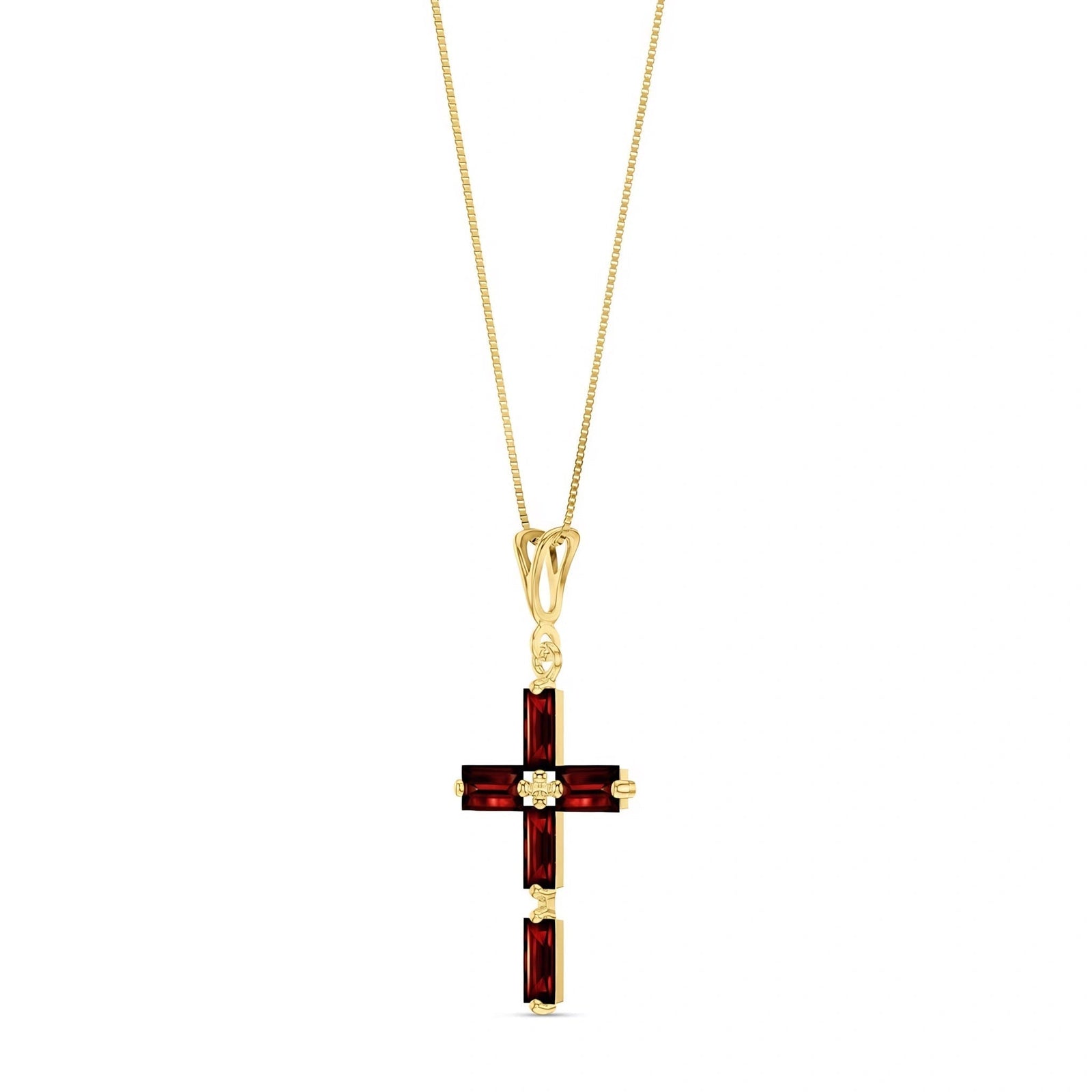 Yellow Gold Garnet — Melisenda