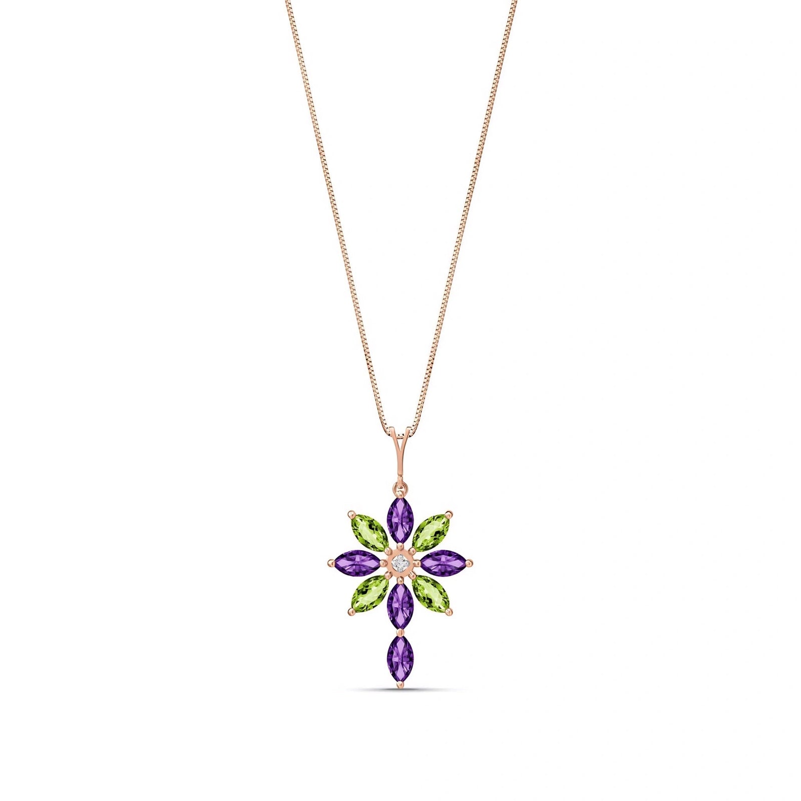 Rose Gold Amethyst — Angelina
