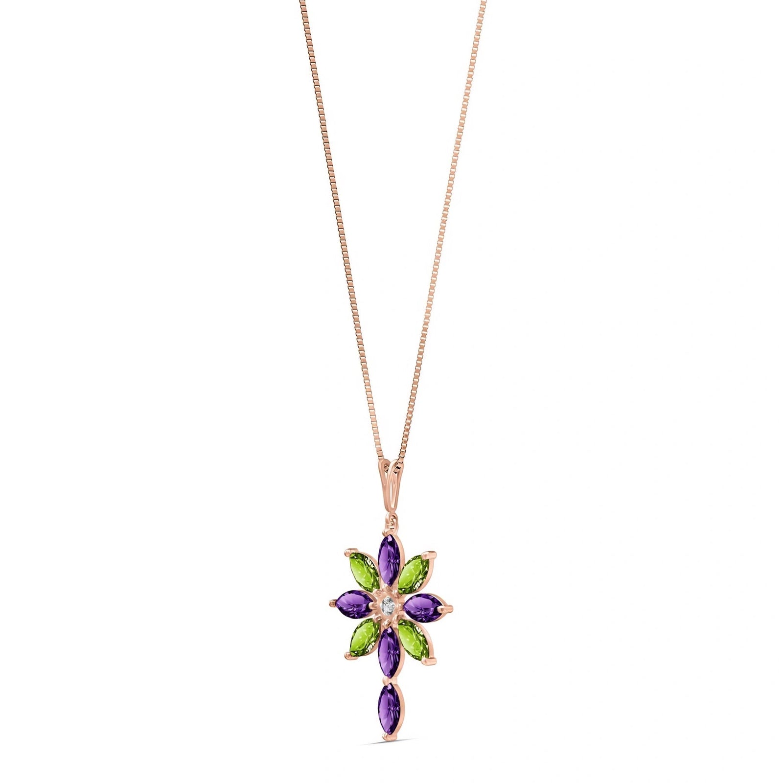 Rose Gold Amethyst — Angelina