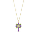 Yellow Gold Amethyst — Angelina