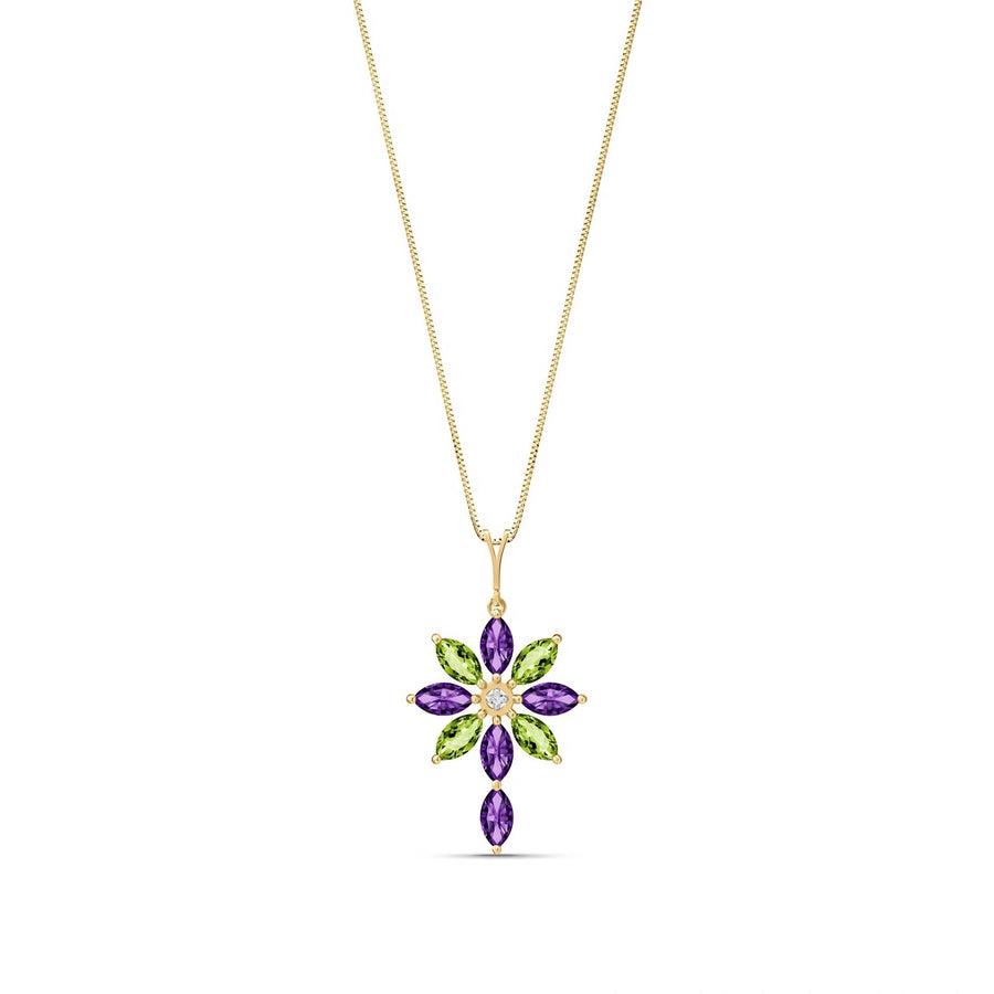 Yellow Gold Amethyst — Angelina