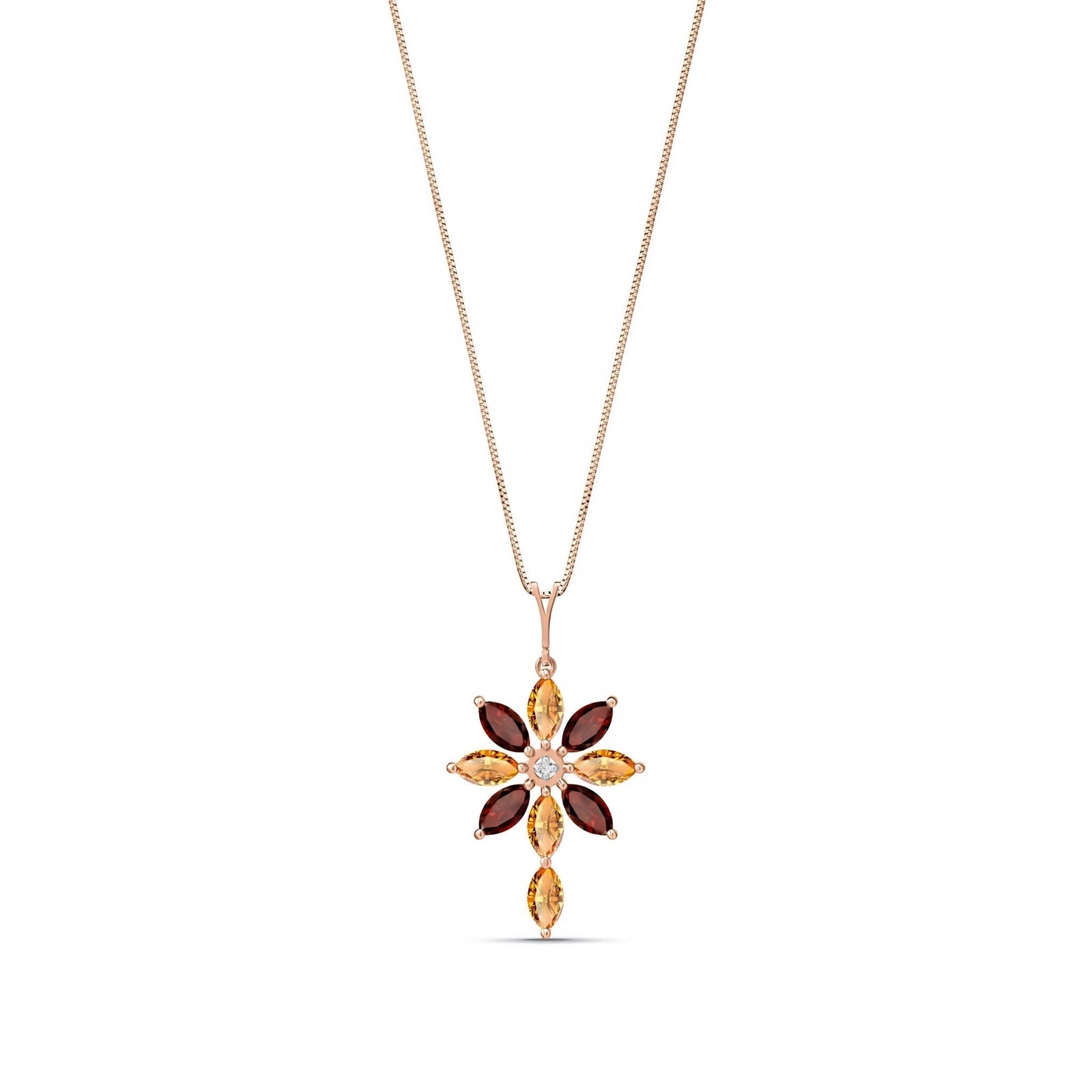 Rose Gold Citrine — Angelina