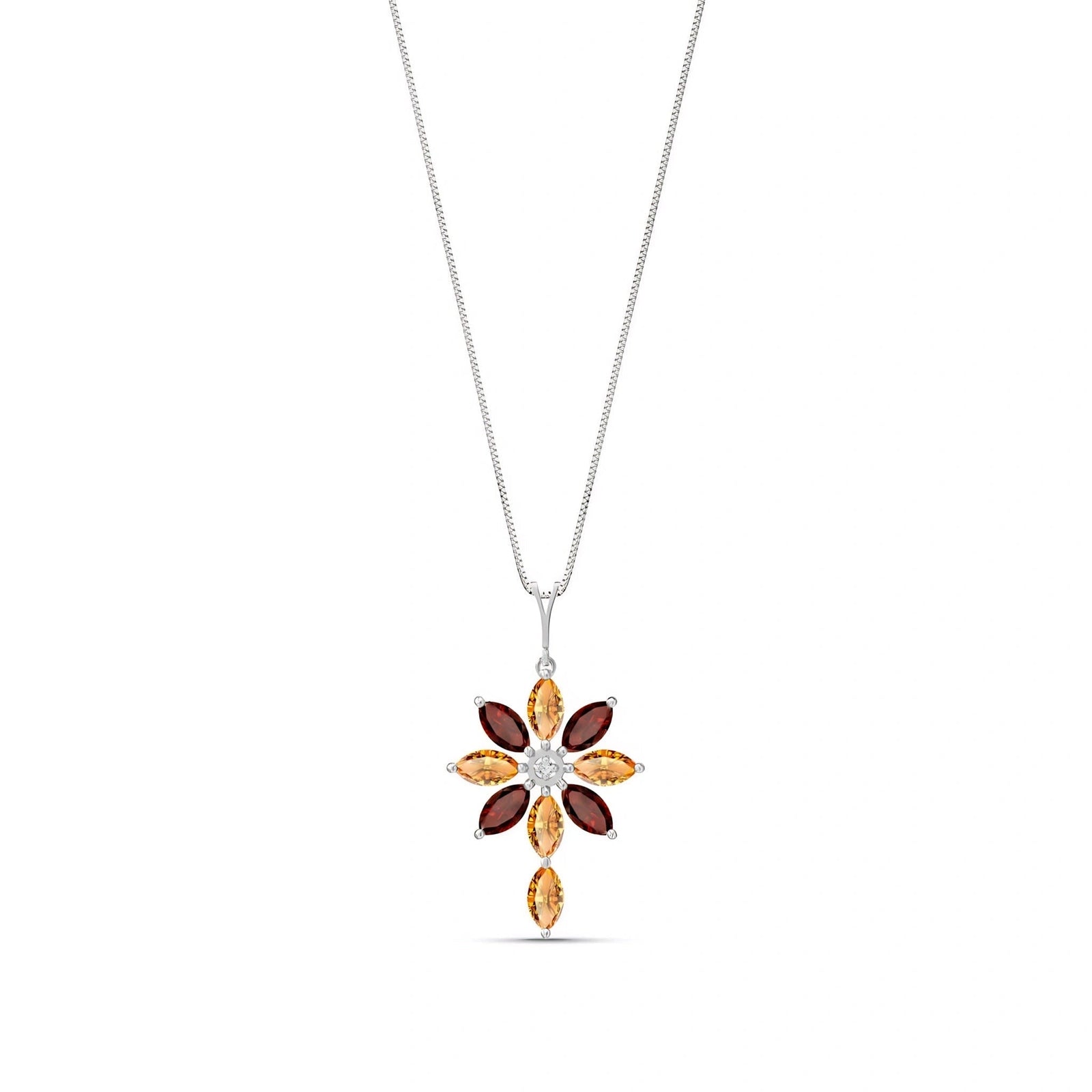 White Gold Citrine — Angelina
