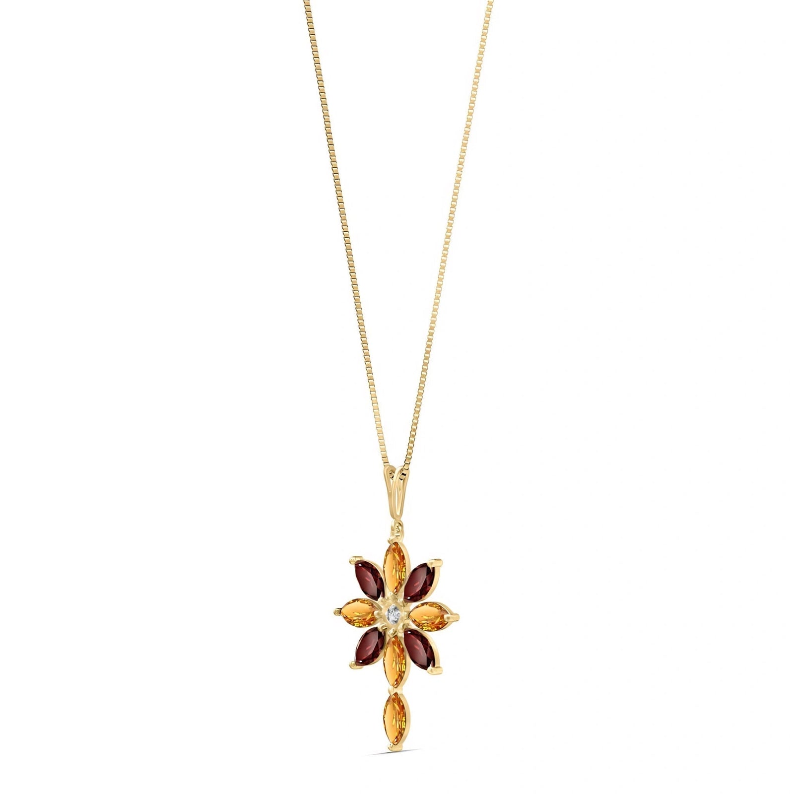 Yellow Gold Citrine — Angelina