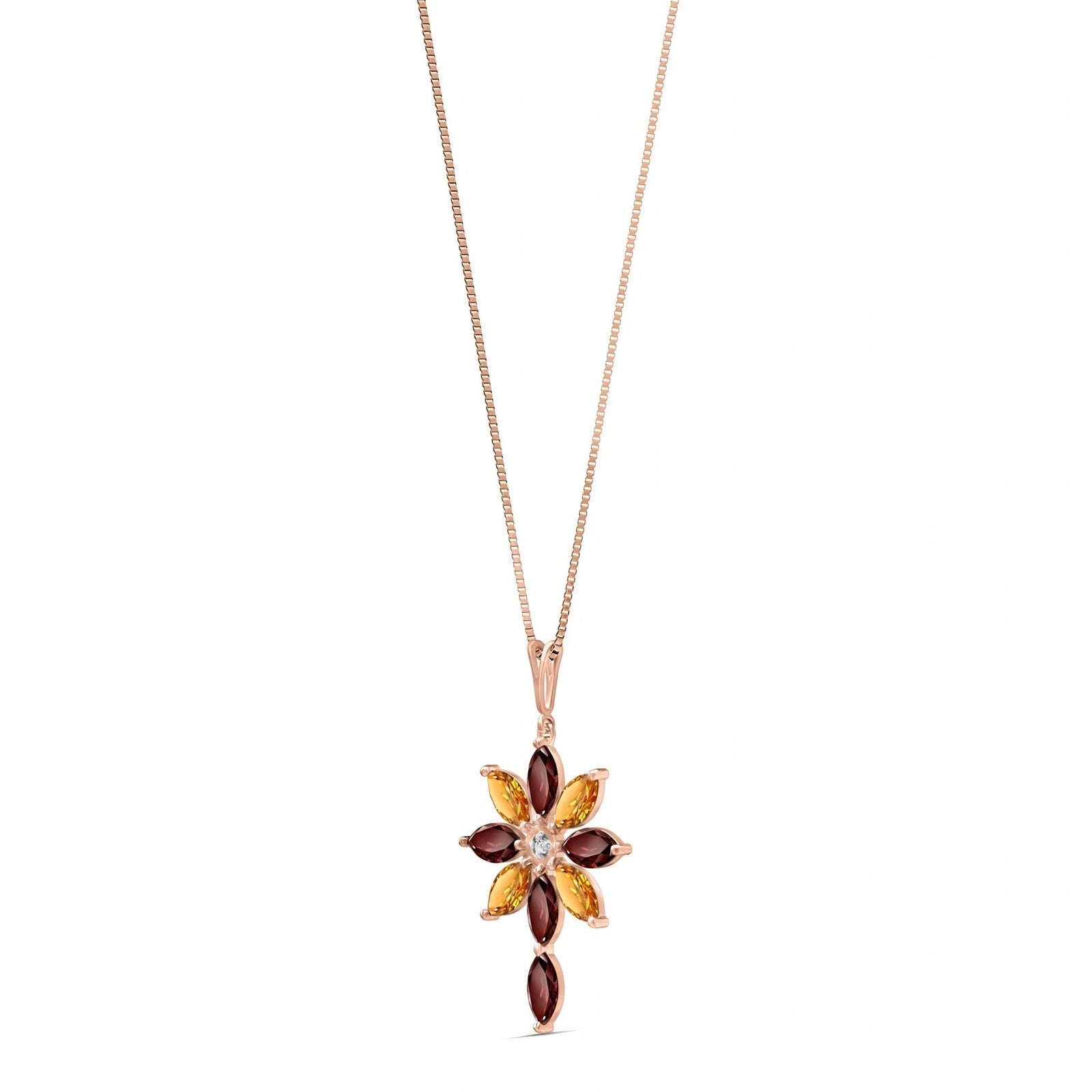 Rose Gold Garnet — Angelina