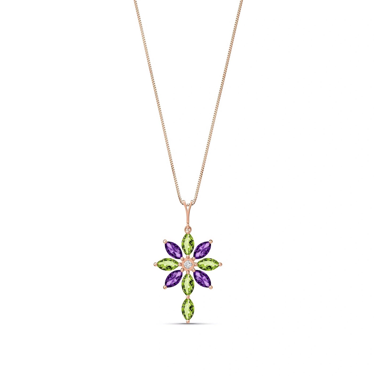 Rose Gold Peridot — Angelina