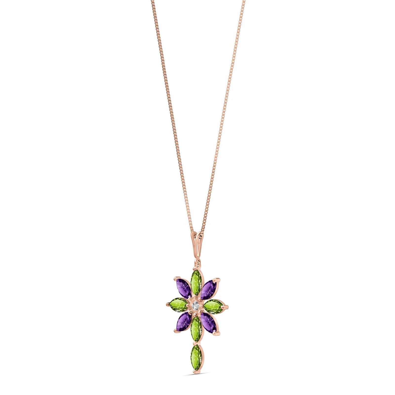 Rose Gold Peridot — Angelina