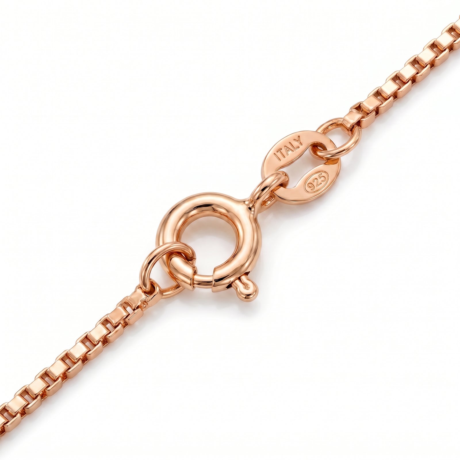 Rose Gold Pendant Necklace 10K — Cherubina