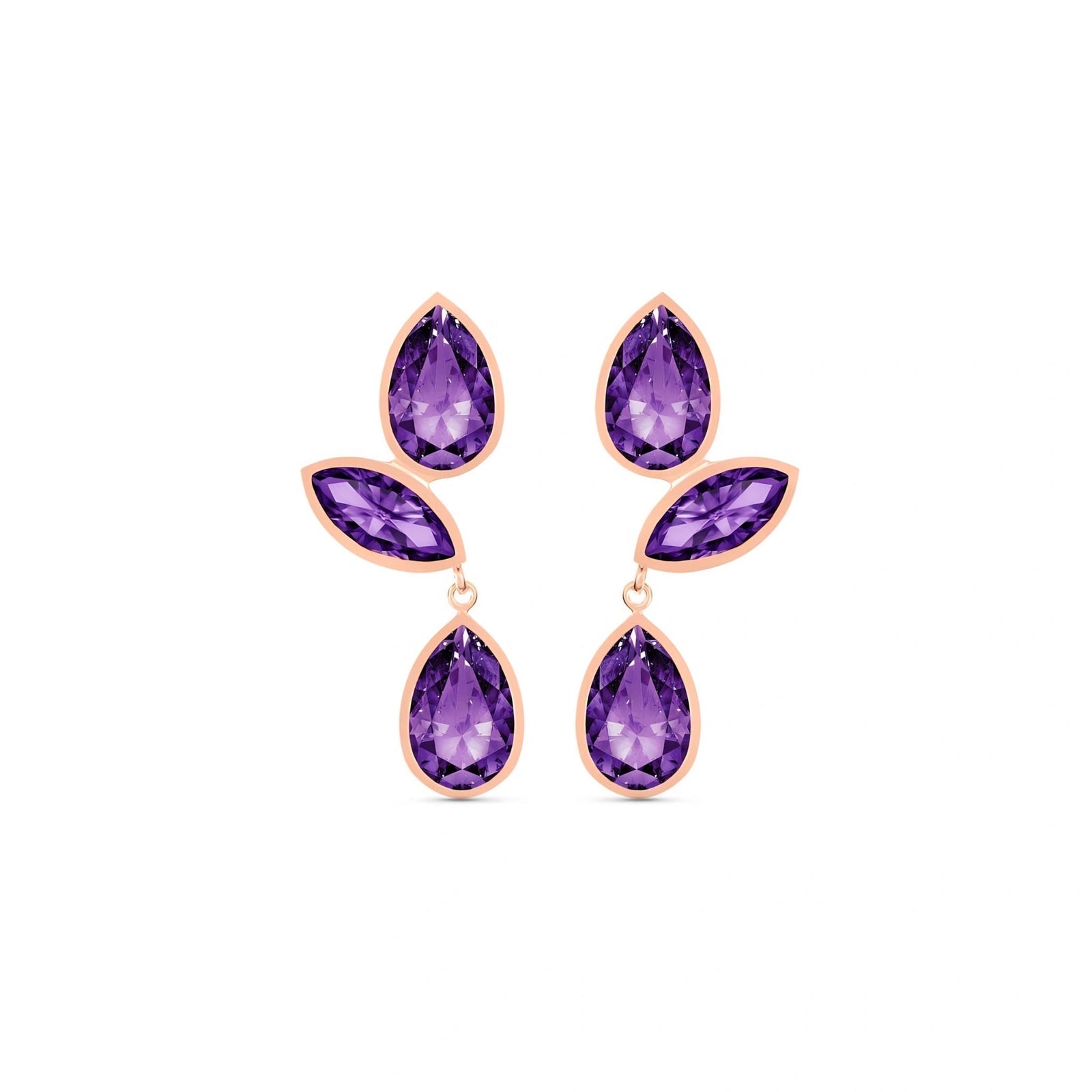 Rose Gold Amethyst — Ermellina