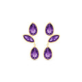 Yellow Gold Amethyst — Ermellina